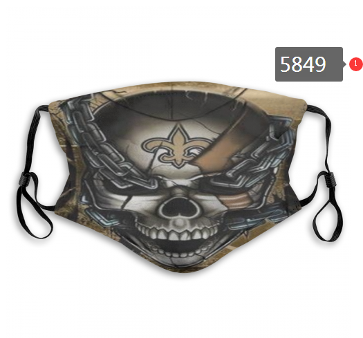 2020 NFL New Orleans Saints #2 Dust mask with filter